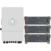 Купить Система хранения энергии DEYE SV-1DE10K1-LEC15K1-1 10kW 15.4kWh 3BAT LiFePO4 ≥6000 циклов (SV-1DE10K1-LEC15K1-1) - фото 1