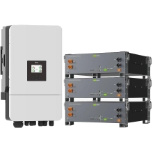 Купить Система хранения энергии DEYE SV-3DE10K1-LEC15K1-1 10kW 15.4kWh 3BAT LiFePO4 ≥6000 циклов (SV-3DE10K1-LEC15K1-1) - фото 2