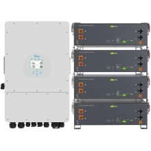 Купить Система хранения энергии DEYE SV-1DE12K1-LEC20K1-1 12kW 20.5kWh 4BAT LiFePO4 ≥6000 циклов (SV-1DE12K1-LEC20K1-1) - фото 1