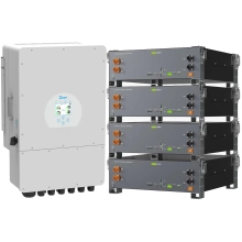 Купить Система хранения энергии DEYE SV-1DE12K1-LEC20K1-1 12kW 20.5kWh 4BAT LiFePO4 ≥6000 циклов (SV-1DE12K1-LEC20K1-1) - фото 2