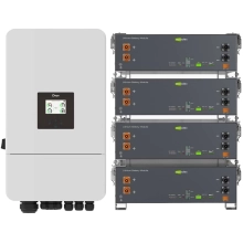 Купить Система хранения энергии DEYE SV-3DE12K2-LEC20K1-1 12kW 20.5kWh 4BAT LiFePO4 ≥6000 циклов (SV-3DE12K2-LEC20K1-1) - фото 1