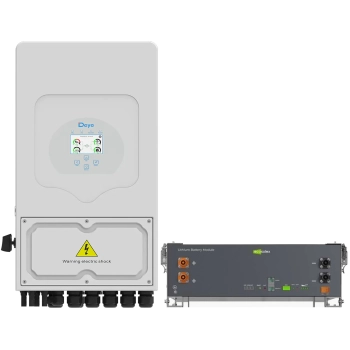 Купить Система хранения энергии DEYE SV-1DE6K2-LEC5K1-1 6kW 5.1kWh 1BAT LiFePO4 ≥6000 циклов (SV-1DE6K2-LEC5K1-1) - фото 1