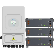 Купить Система хранения энергии DEYE SV-1DE6K2-LEC15K1-1 6kW 15.4kWh 3BAT LiFePO4 ≥6000 циклов (SV-1DE6K2-LEC15K1-1) - фото 1