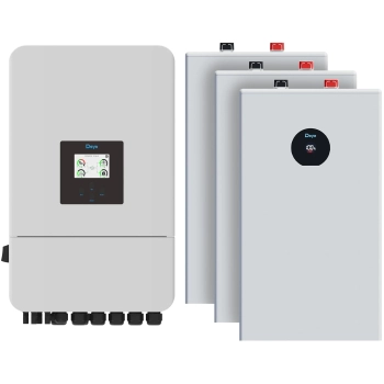Купить Система хранения энергии DEYE SV-3DE20K1-LDE48K1-1 20kW 48.2kWh 3BAT LiFePO4 ≥6000 циклов (SV-3DE20K1-LDE48K1-1) - фото 1