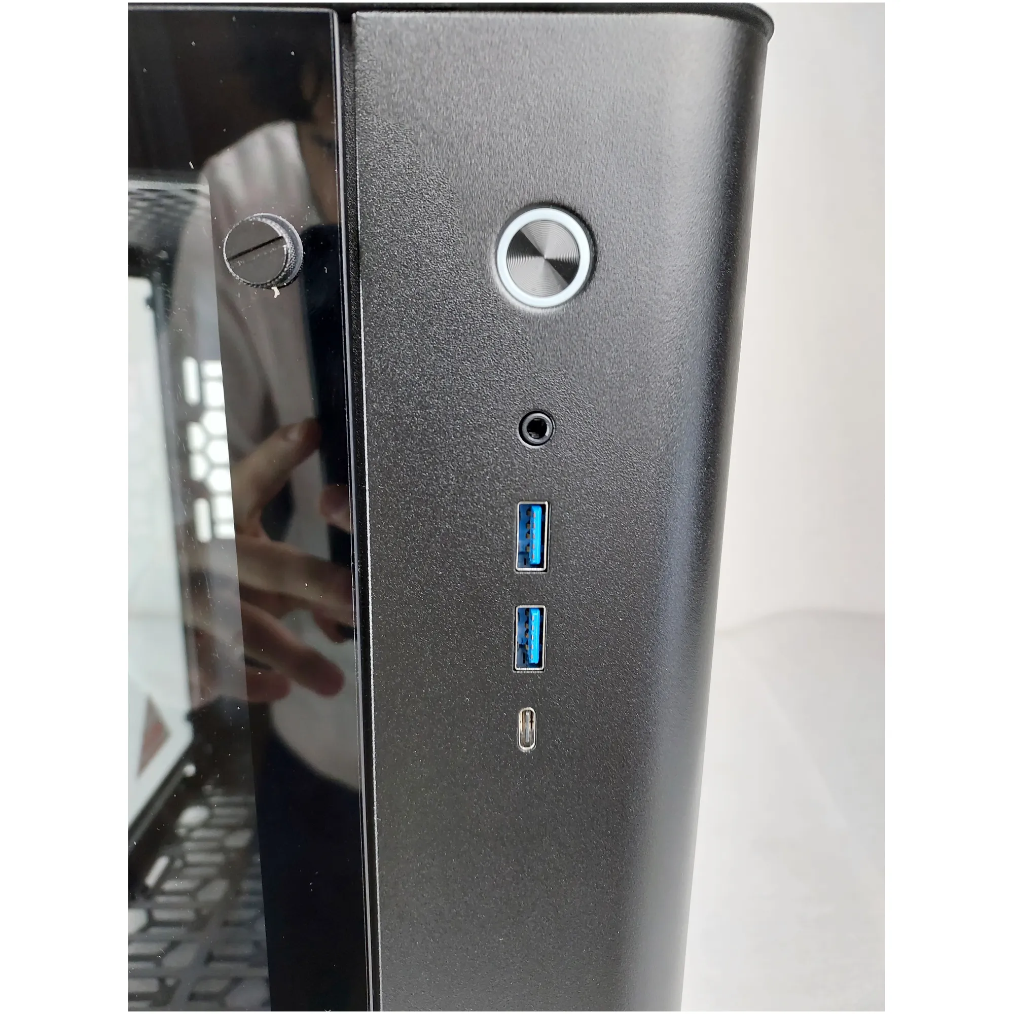 Купити Уцінка Корпус JONSBO TK-3 Black (JSBCF2B06TK3B1549) - фото 11