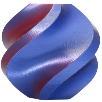 Купити PLA Silk Filament (пластик) для 3D принтера Bambu Lab 1кг, 1.75мм, опівнічне полум’я (A05-T2-1.75-1000-SPL) - фото 1