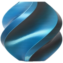 Купити PLA Silk Filament (пластик) для 3D принтера Bambu Lab 1кг, 1.75мм, фантомний синій (A05-T9-1.75-1000-SPL) - фото 1