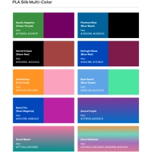 Купити PLA Silk Filament (пластик) для 3D принтера Bambu Lab 1кг, 1.75мм, фіолетово-пурпурний (A05-M4-1.75-1000-SPL) - фото 3