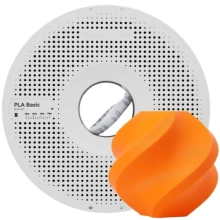 Купити PLA Basic Filament (пластик) для 3D принтера Bambu Lab 1кг, 1.75мм, гарбузово-помаранчевий (A00-A1-1.75-1000-SPL) - фото 2