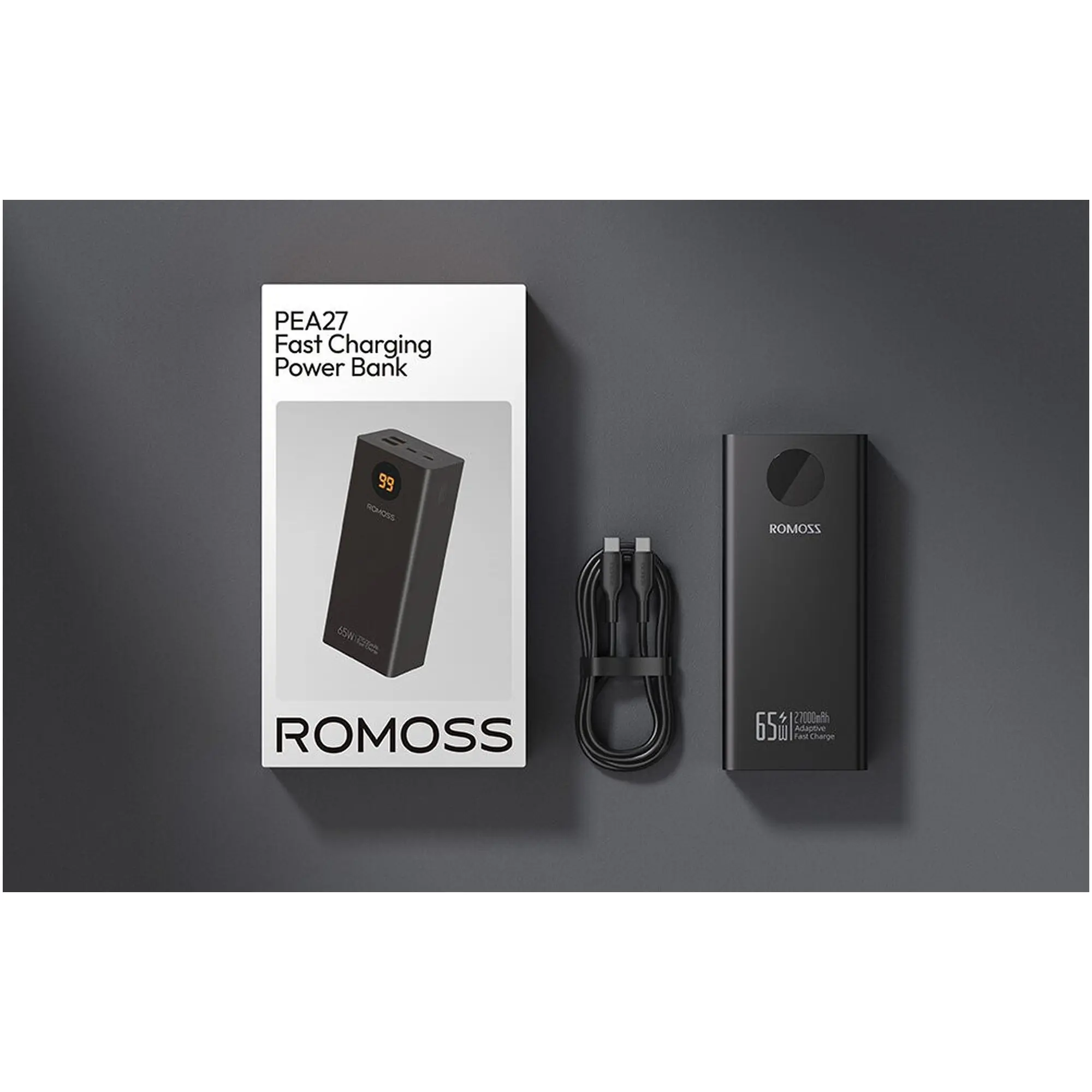 Купить Павербанк УМБ Romoss PEA27S Pro 27000 mAh Black (PEA27-282-2111H) (1187105) - фото 10