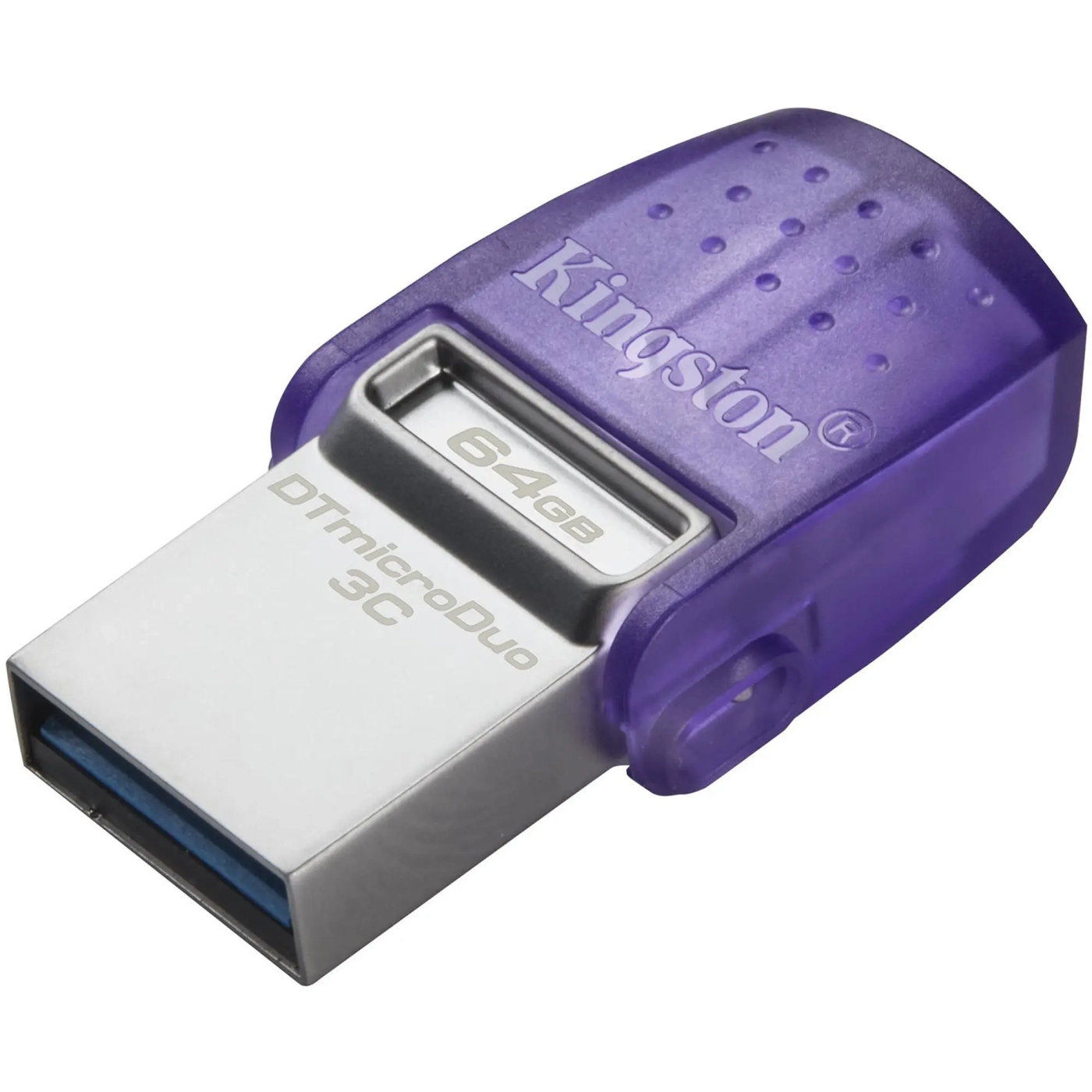 Купити Флеш накопичувач 64GB USB USB-C Kingston DataTraveler microDuo 3C (DTDUO3CG3/64GB) - фото 2