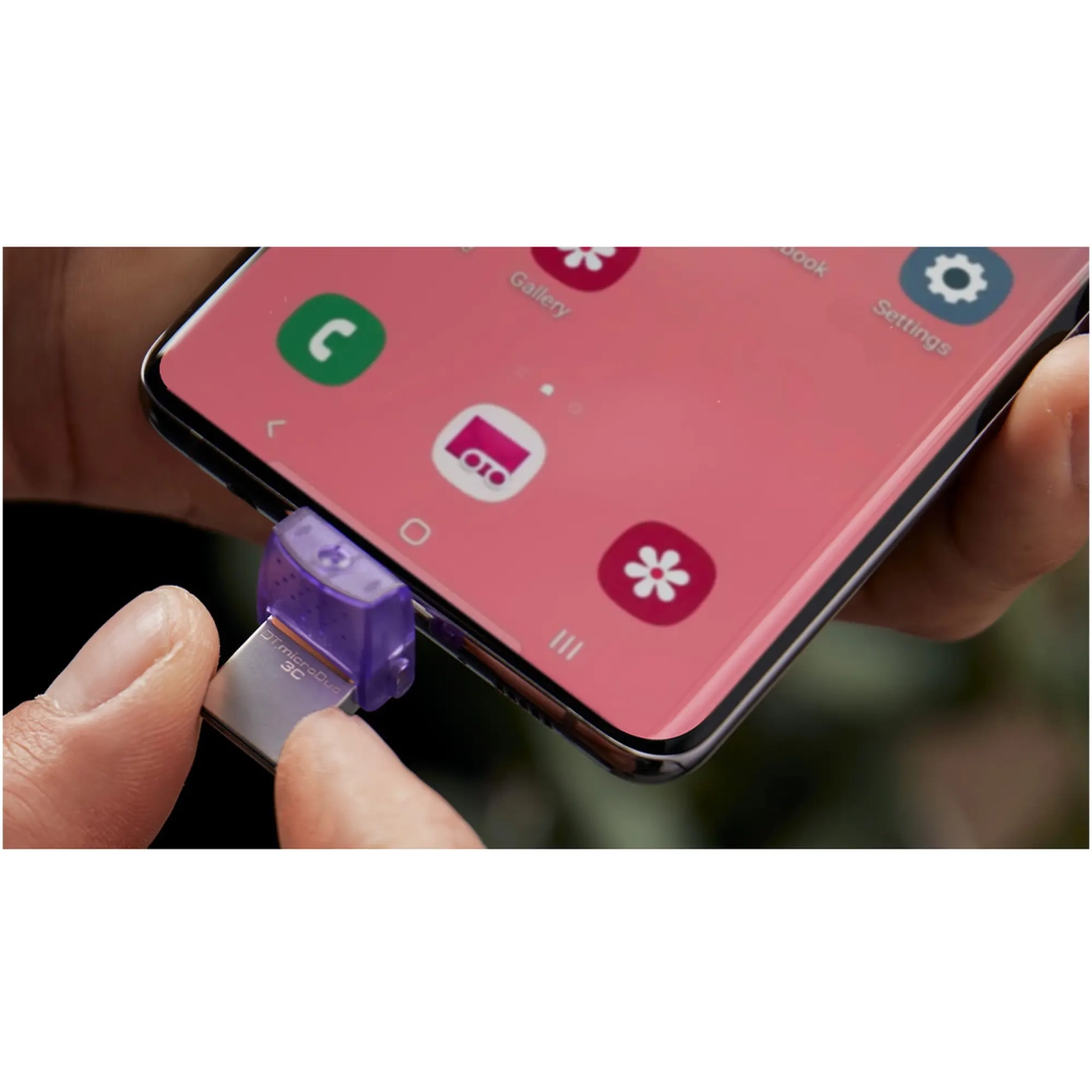 Купити Флеш накопичувач 64GB USB USB-C Kingston DataTraveler microDuo 3C (DTDUO3CG3/64GB) - фото 4