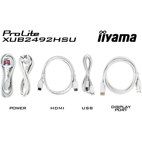 Купити Монітор iiyama 23.8" XUB2492HSU-W6 - фото 10