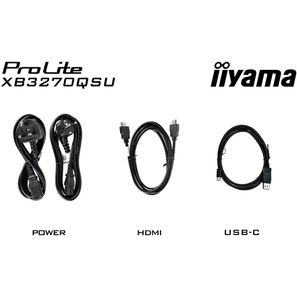 Купить Монитор 31.5" iiyama ProLite XB3270QSU-B1 - фото 13