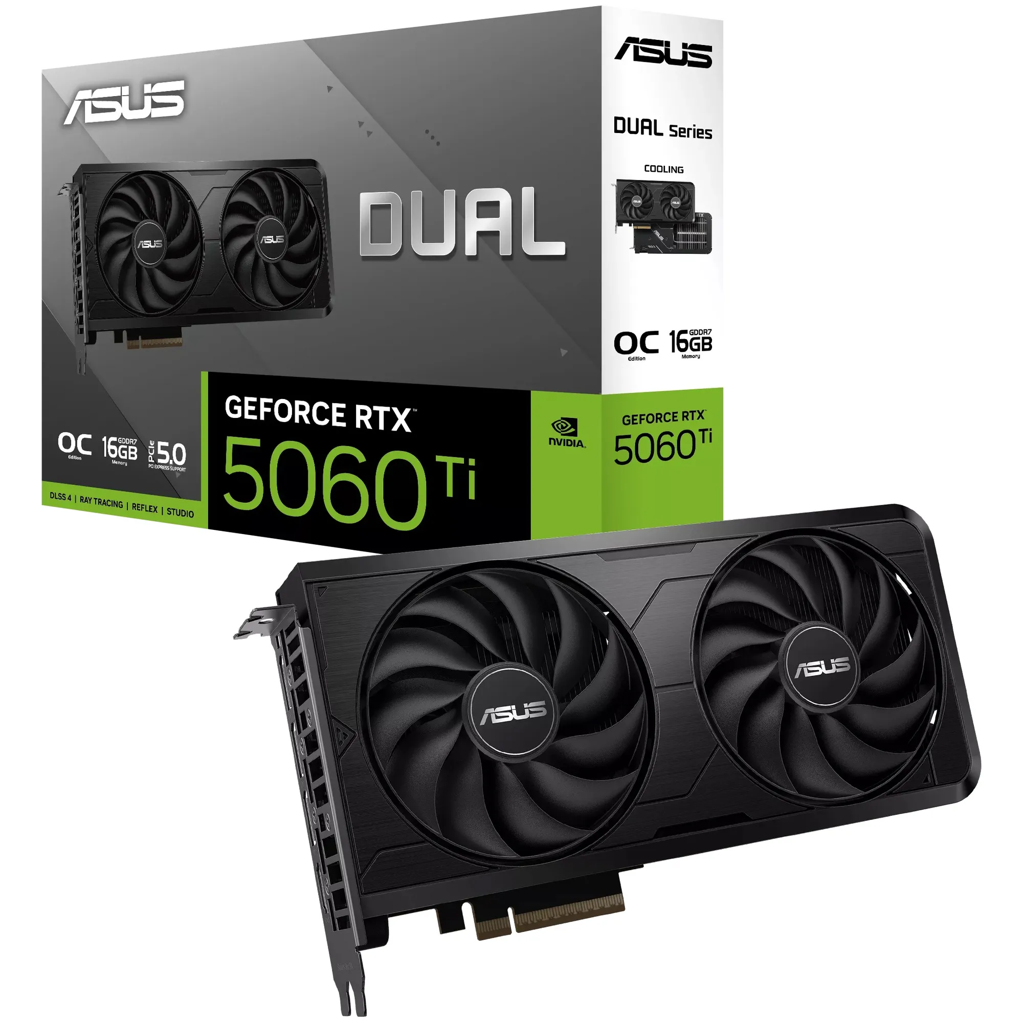 Купить Видеокарта ASUS Nvidia GeForce RTX 5060 Ti EVO OC 16GB GDDR7 (DUAL-RTX5060TI-O16G-EVO) - фото 14
