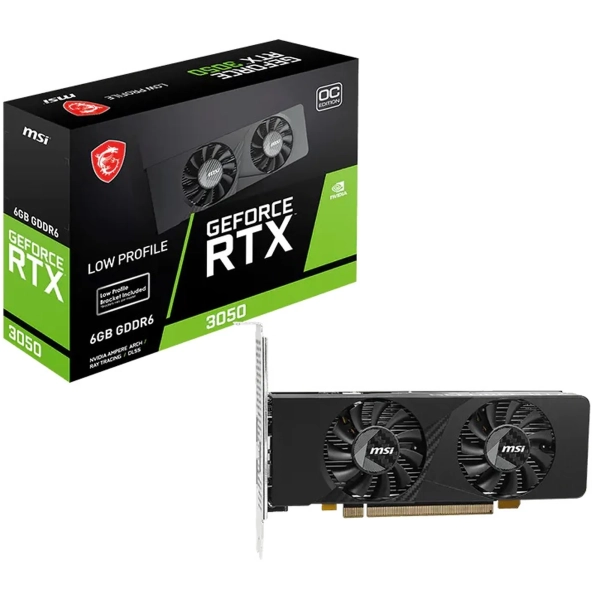 Купить Видеокарта MSI Nvidia GeForce RTX 3050 LP E 6G OC - фото 6