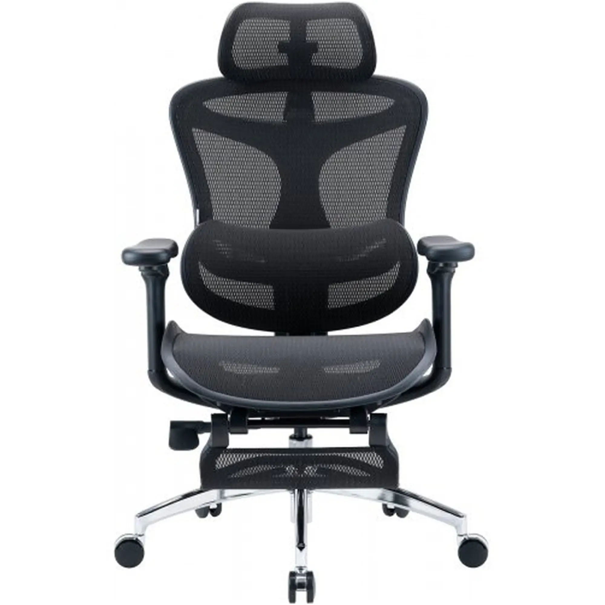 Купить Кресло офисное Sihoo DORO C300L Mesh with footrest Black (DORO-C300L-A3-101-JT) - фото 1