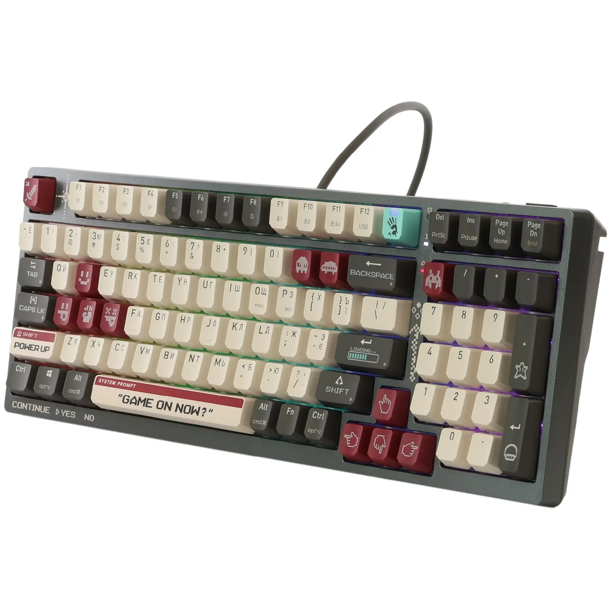 Купить Клавиатура A4Tech Bloody WS98 Pixels Red - фото 3