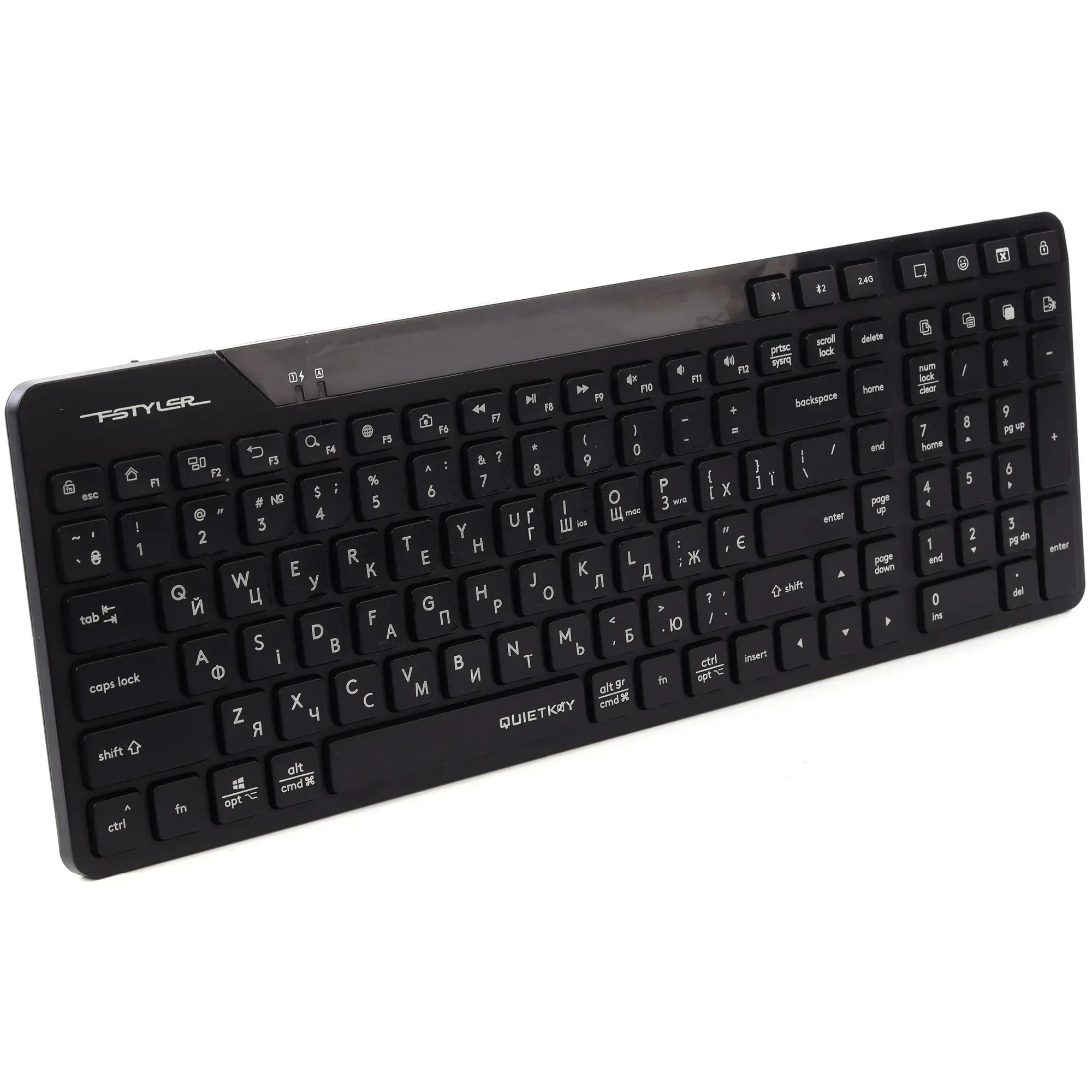 Купити Клавіатура A4Tech Fstyler FBK27C AS Black - фото 2