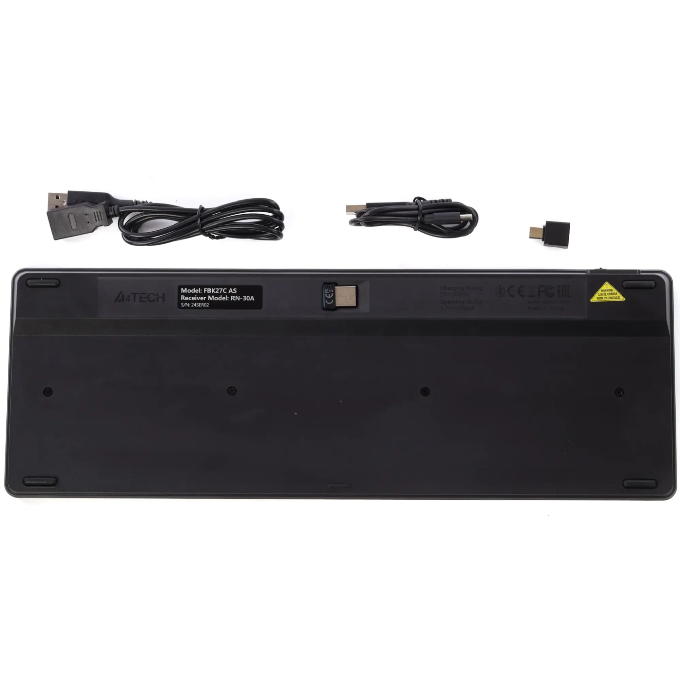 Купити Клавіатура A4Tech Fstyler FBK27C AS Black - фото 5