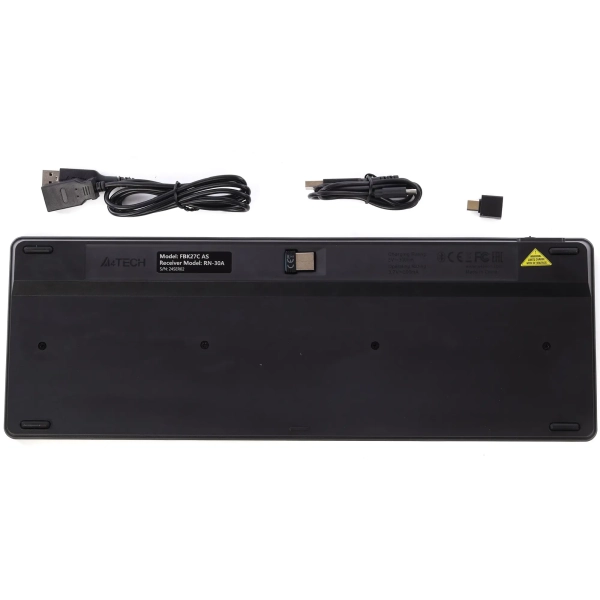 Купити Клавіатура A4Tech Fstyler FBK27C AS Black - фото 5