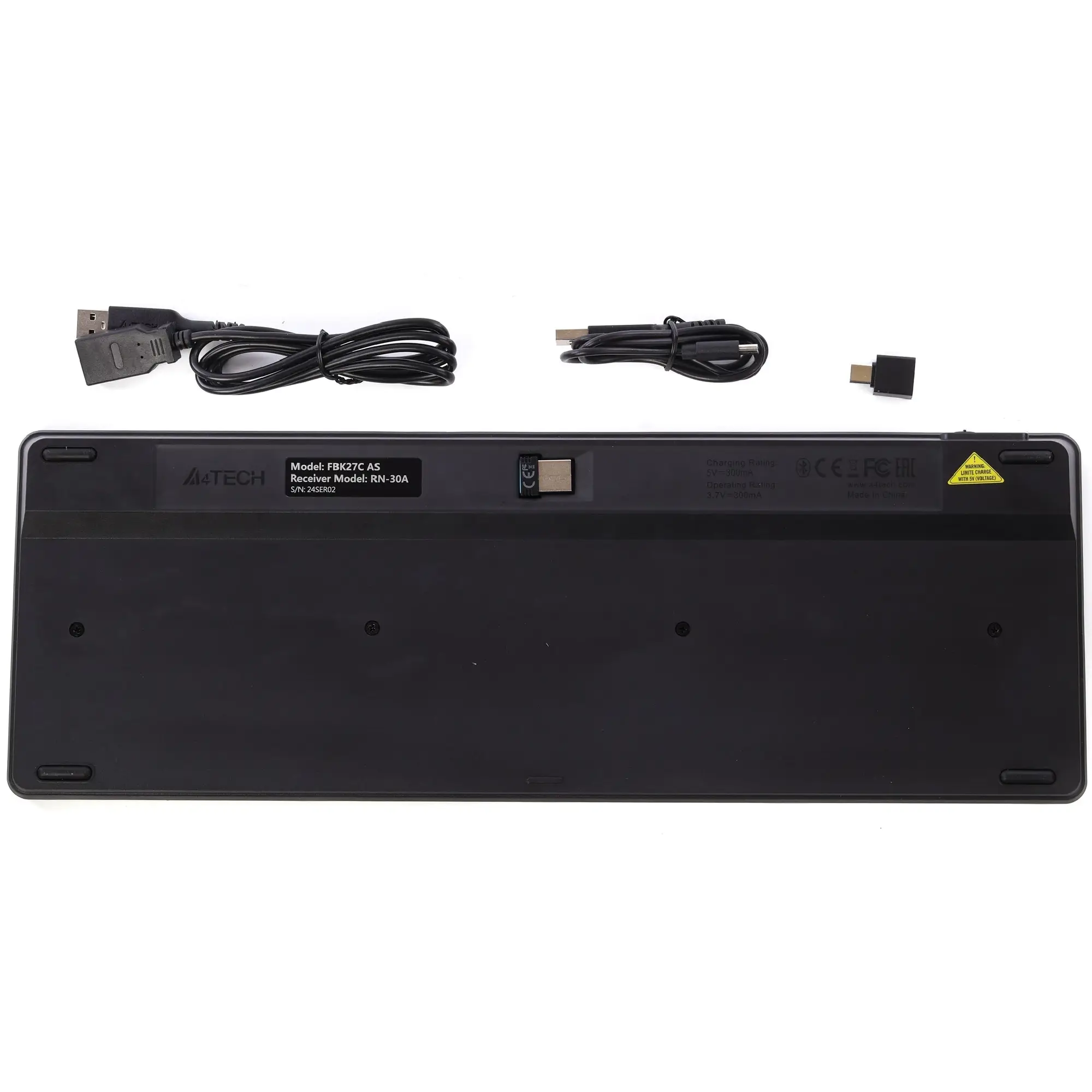 Купити Клавіатура A4Tech Fstyler FBK27C AS Black - фото 5