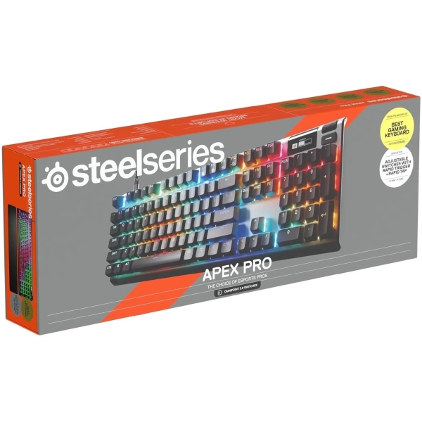 Купить Клавиатура SteelSeries Apex Pro Gen 3 UA Black (64660) - фото 7