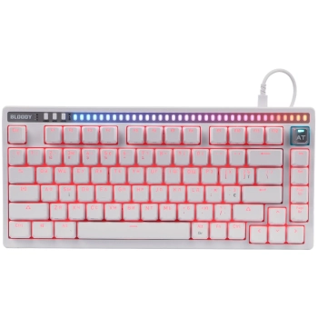 Купити Клавіатура A4Tech Bloody AT75 White - фото 1