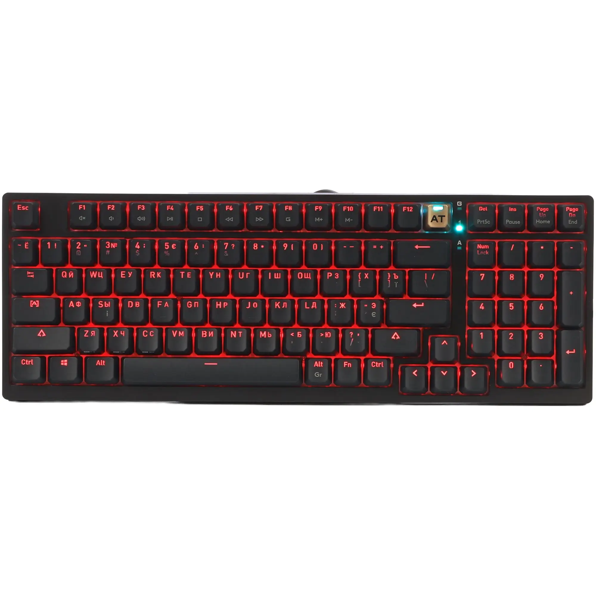Купити Клавіатура A4Tech Bloody AT98 Black - фото 1