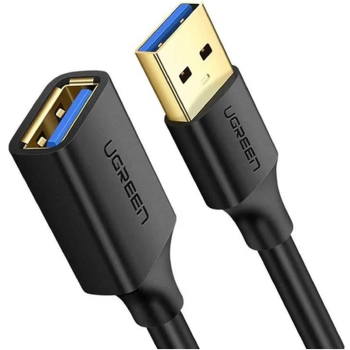 Купить Кабель UGREEN US129 USB 3.0 Extension Male Cable 0.5m Black (30125) - фото 1