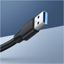 Купить Кабель UGREEN US129 USB 3.0 Extension Male Cable 0.5m Black (30125) - фото 5