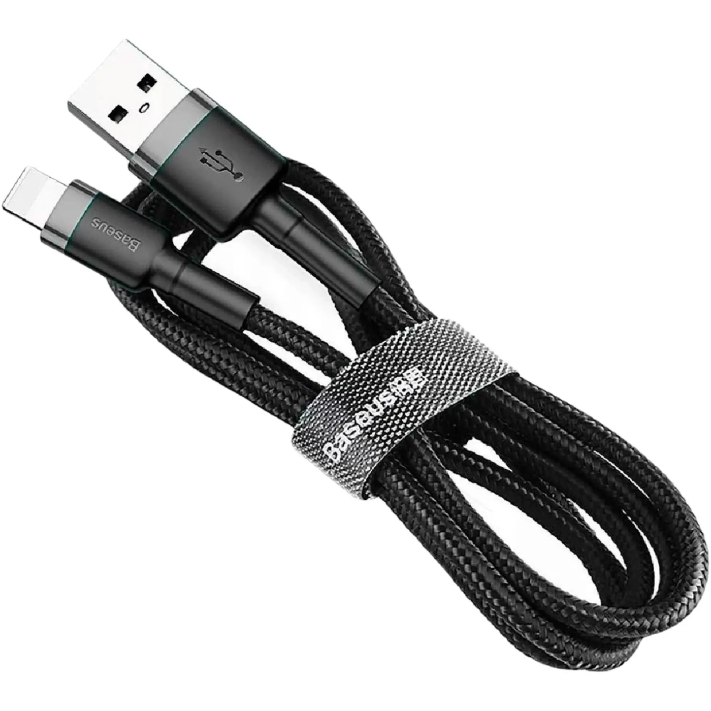 Купити Кабель Baseus Cafule Lightning Cable 2A 3m Gray/Black (CALKLF-RG1) - фото 1