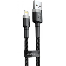 Купити Кабель Baseus Cafule Lightning Cable 2A 3m Gray/Black (CALKLF-RG1) - фото 2