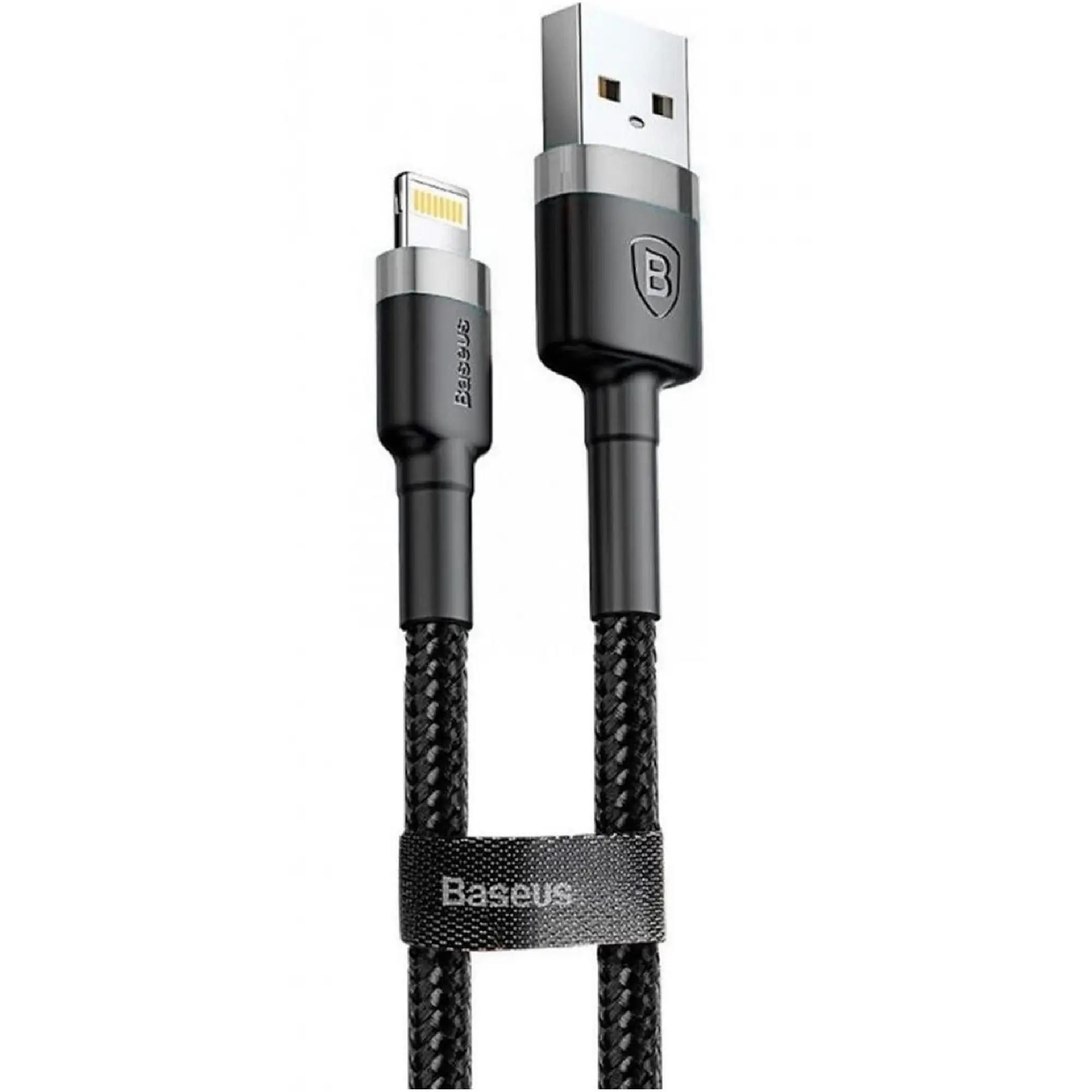 Купити Кабель Baseus Cafule Lightning Cable 2A 3m Gray/Black (CALKLF-RG1) - фото 2