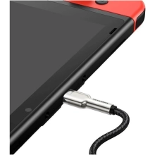 Купить Кабель Baseus Cafule Metal USB-C - USB-C 100W 2m Black (CATJK-D01) - фото 5