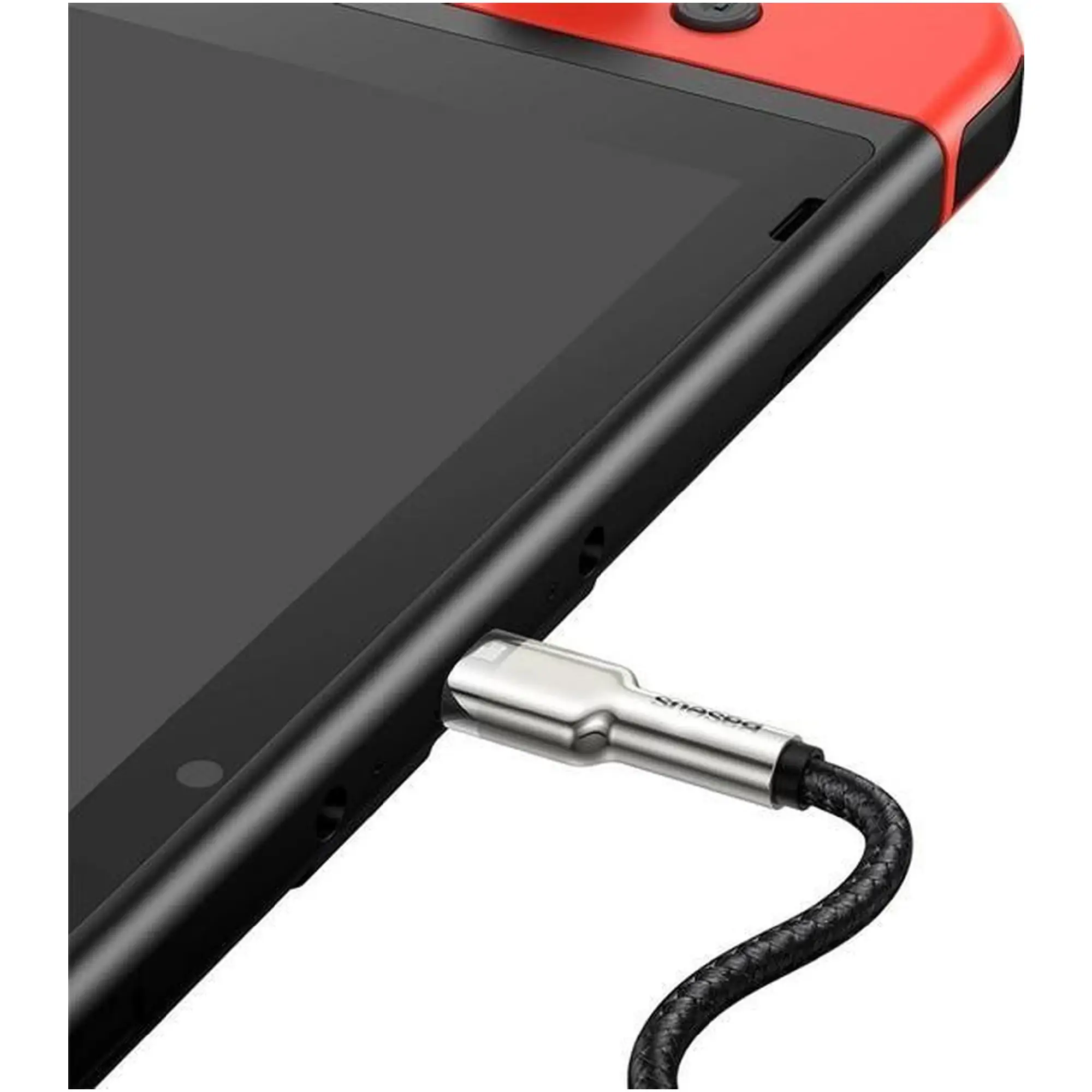 Купить Кабель Baseus Cafule Metal USB-C - USB-C 100W 2m Black (CATJK-D01) - фото 5