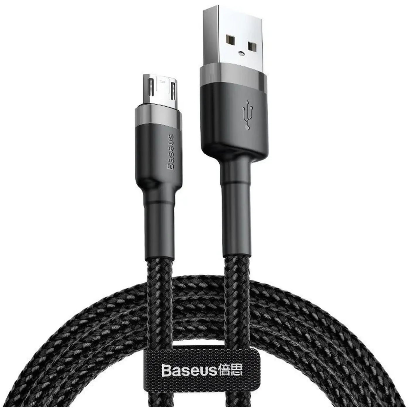 Купити Кабель Baseus Cafule USB - MicroUSB 0.5m Black (CAMKLF-AG1) - фото 1