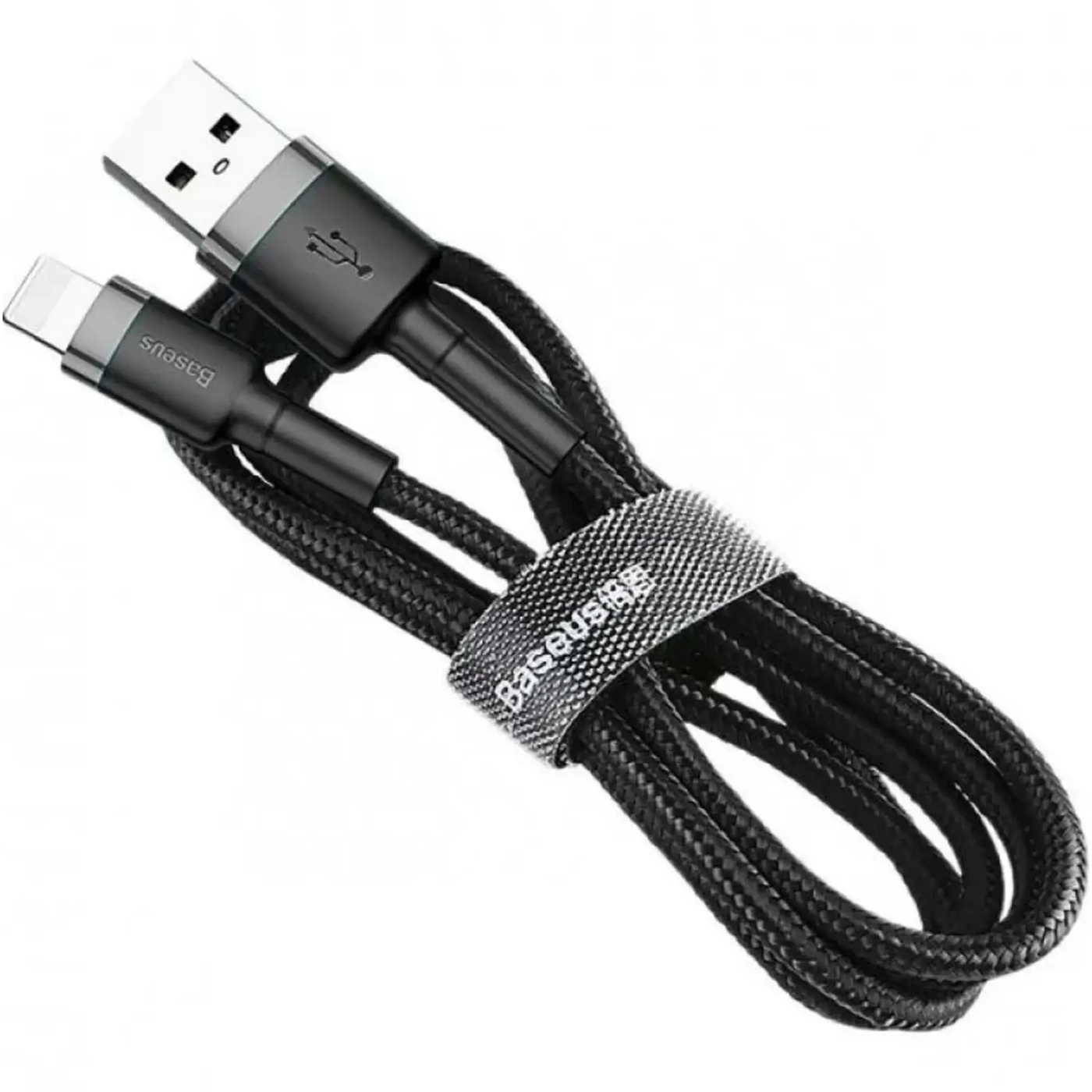 Купити Кабель Baseus Cafule USB - MicroUSB 1.5A 1m Black (CAMKLF-BG1) - фото 4