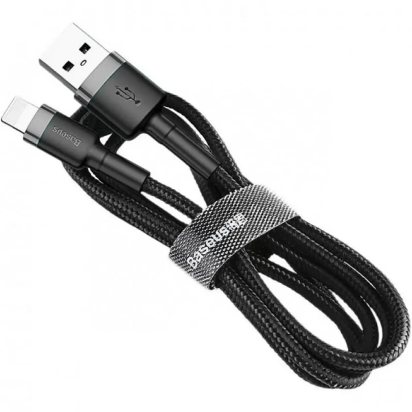 Купити Кабель Baseus Cafule USB - MicroUSB 1.5A 2m Black (CAMKLF-CG1) - фото 4