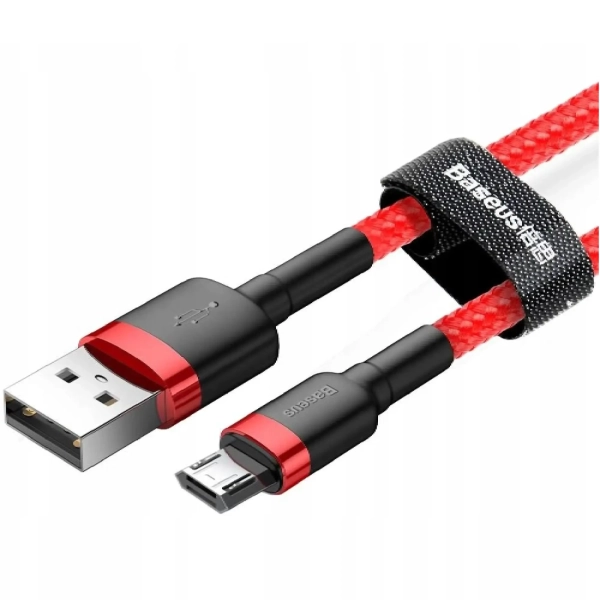 Купить Кабель Baseus Cafule USB - MicroUSB 1m Red (CAMKLF-B09) - фото 2