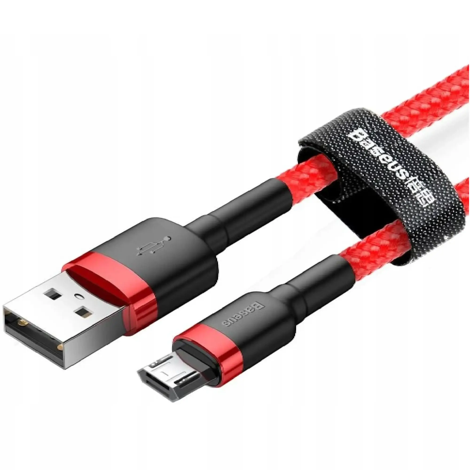 Купить Кабель Baseus Cafule USB - MicroUSB 1m Red (CAMKLF-B09) - фото 2