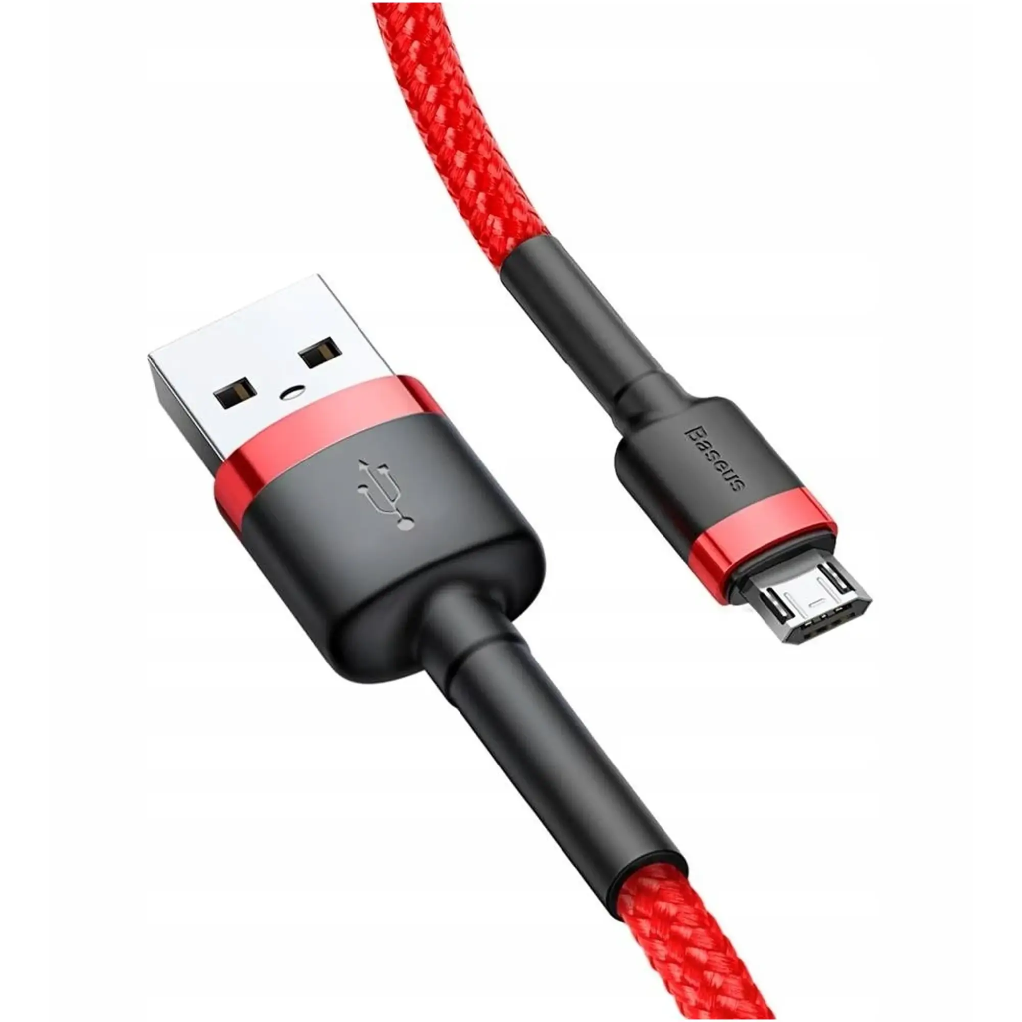 Купить Кабель Baseus Cafule USB - MicroUSB 1m Red (CAMKLF-B09) - фото 3