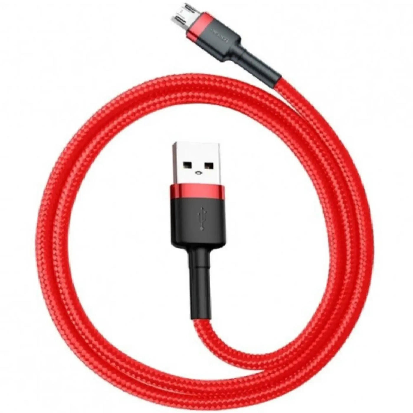 Купить Кабель Baseus Cafule USB - MicroUSB 1m Red (CAMKLF-B09) - фото 5