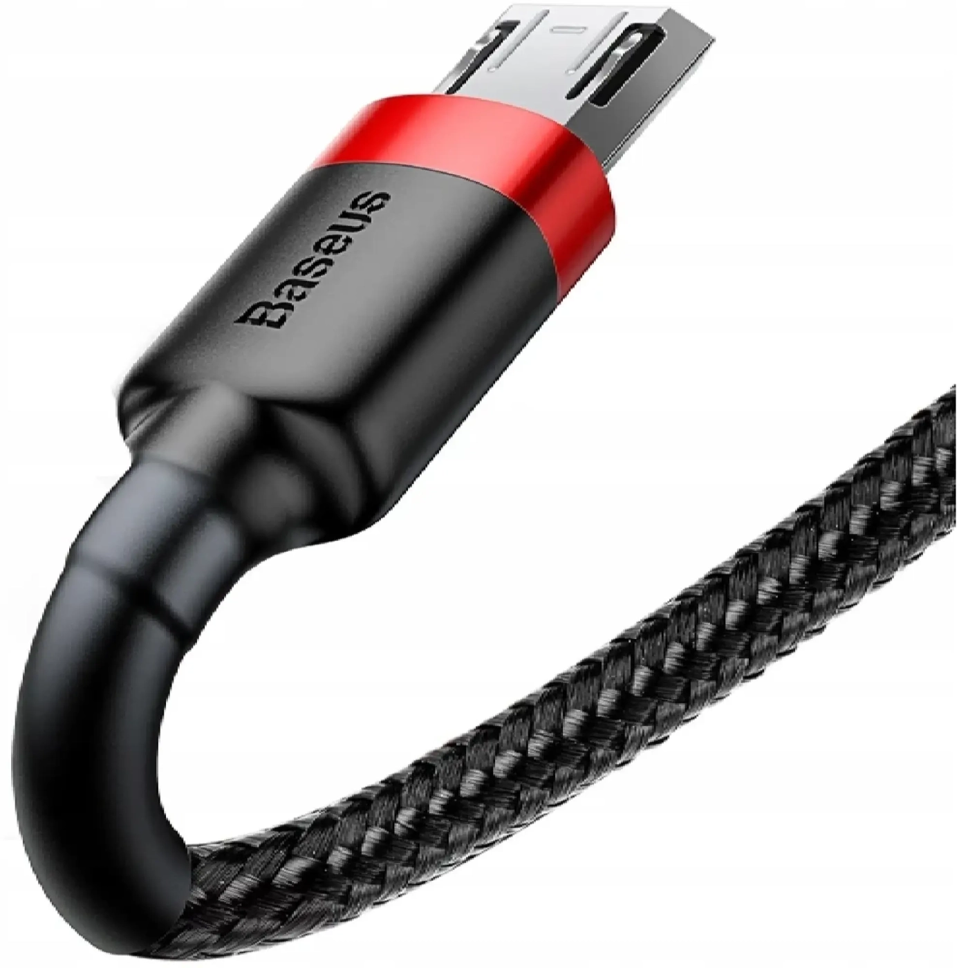 Купить Кабель Baseus Cafule USB - MicroUSB 1m Red-Black (CAMKLF-B91) - фото 4
