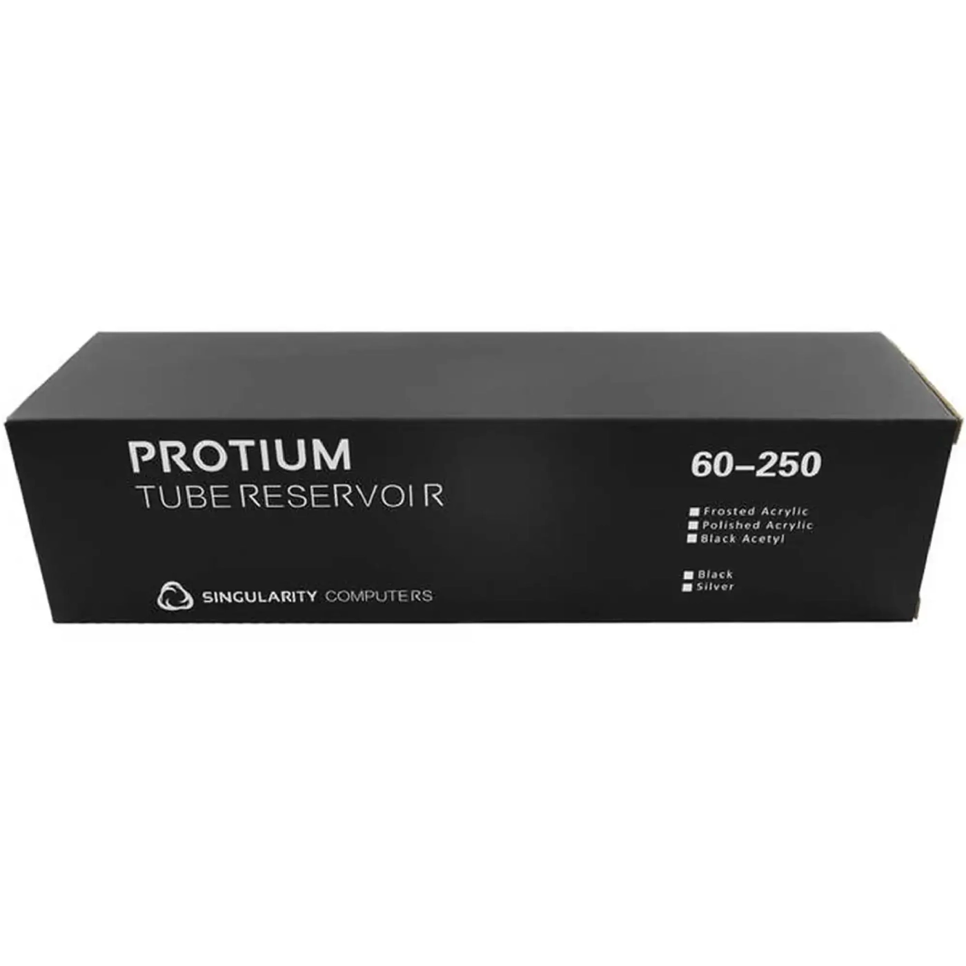 Купити Резервуар Singularity Computers Protium reservoir 250mm - acetal, black / silver (SC-PROTIUM-L-SA) - фото 5