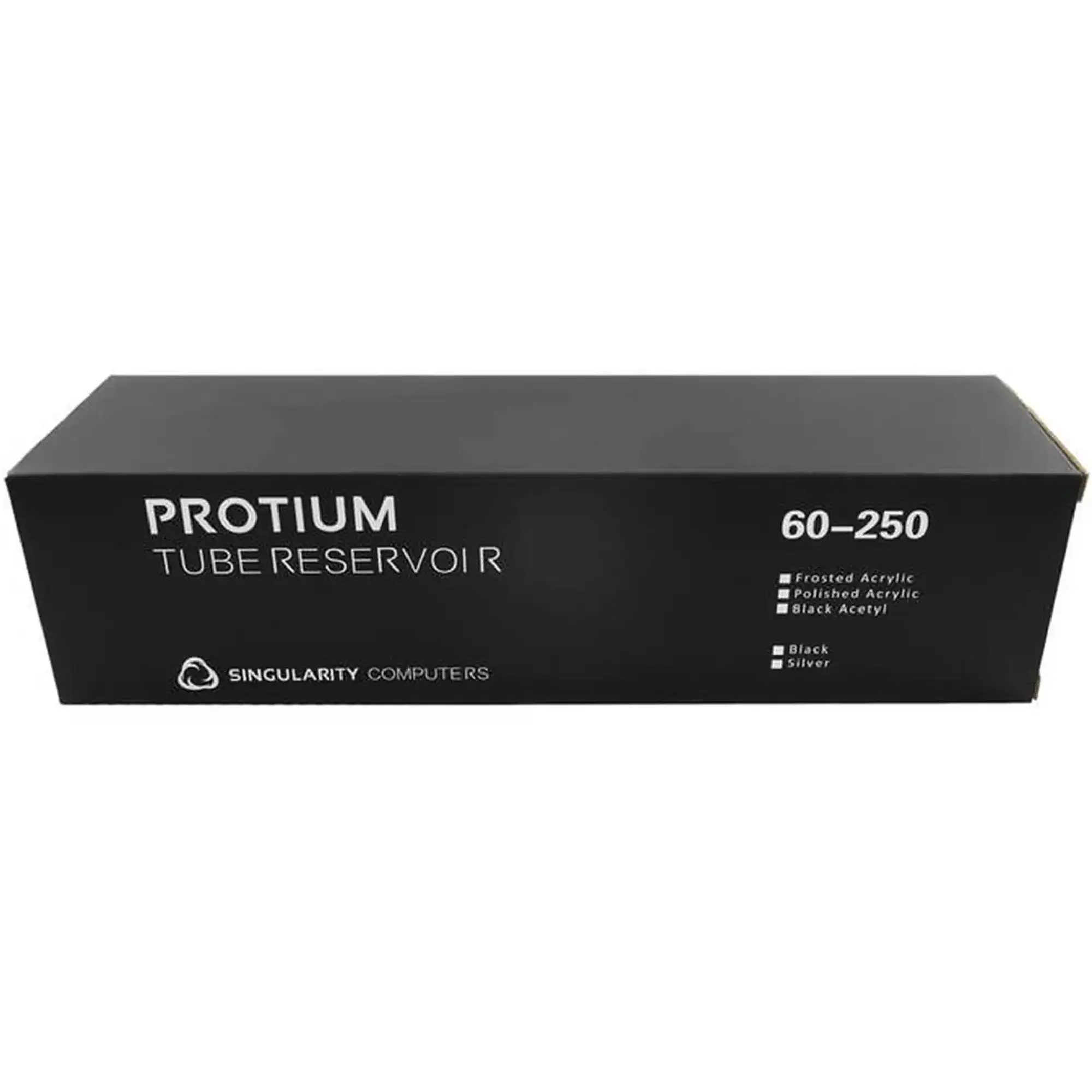 Купити Резервуар Singularity Computers Protium reservoir 250mm - acetal, black / silver (SC-PROTIUM-L-SA) - фото 5