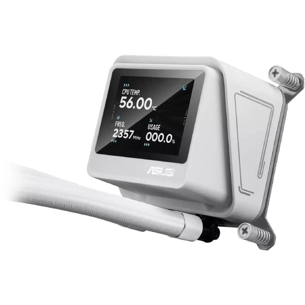 Купити Система водяного охолодження ASUS MAX GAMING LC 360 ARGB LCD WHT (90RC01G2-B0EAY0) - фото 9