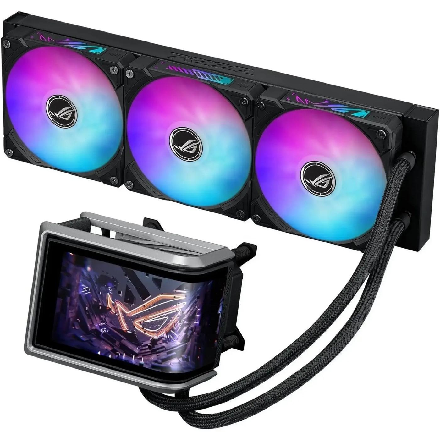 Купити Система водяного охолодження ASUS ROG RYUO IV 360 ARGB (90RC01N1-B0EAY0) - фото 1
