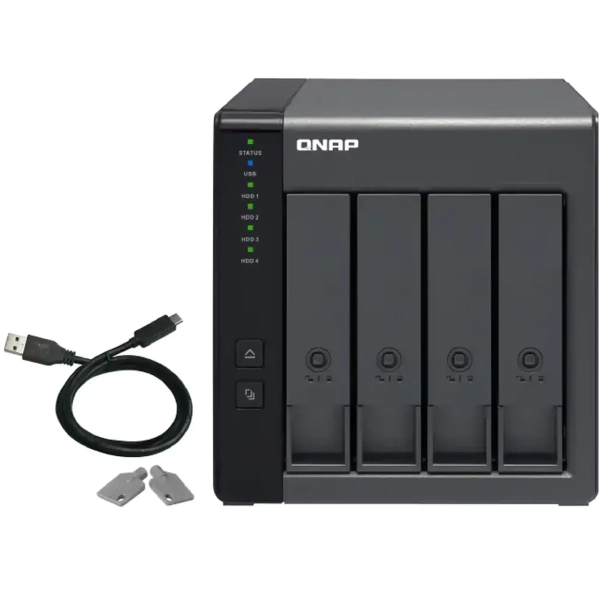 Купити Мережеве сховище NAS QNAP TR-004 - фото 2