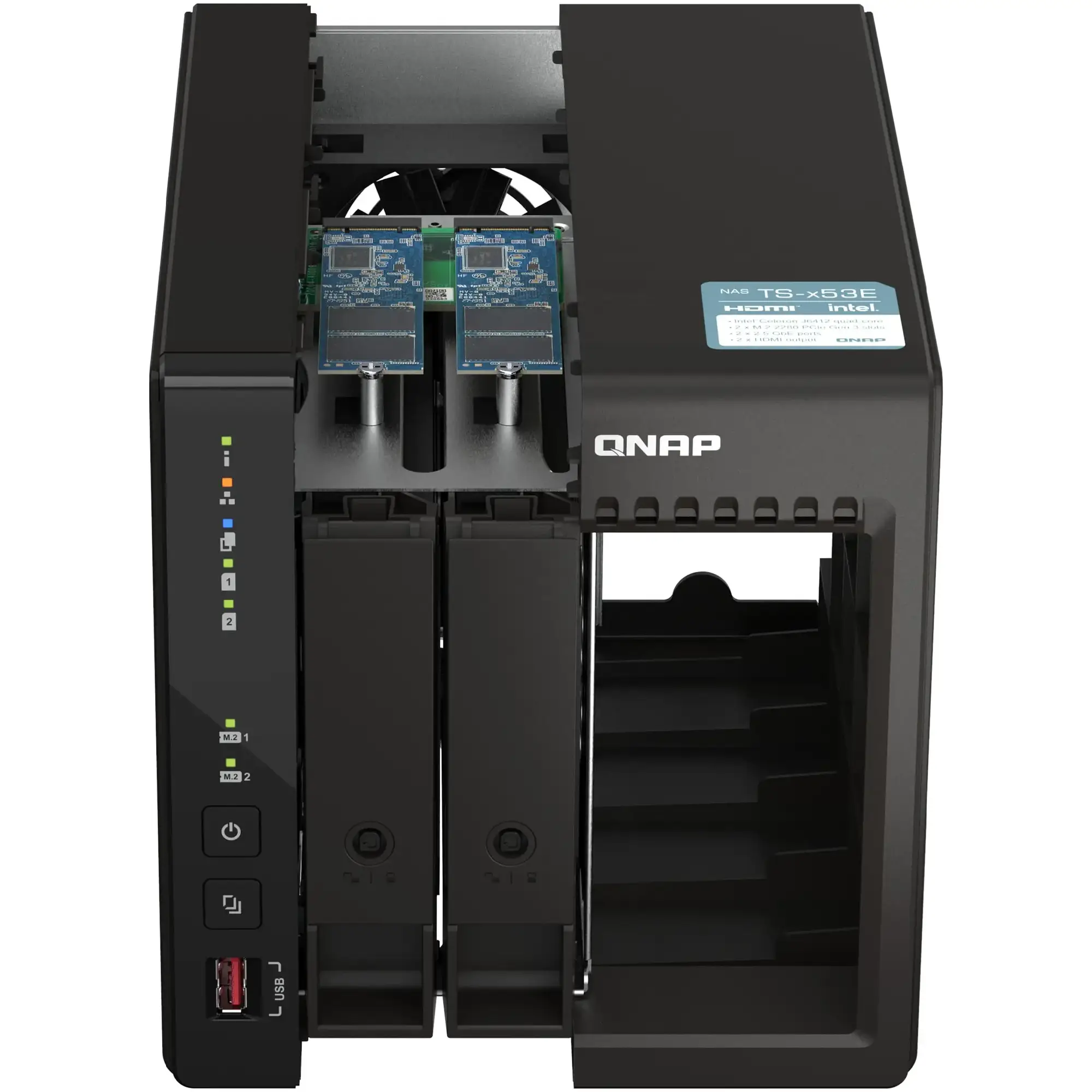 Купити Мережеве сховище NAS QNAP TS-253E-8G - фото 6